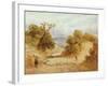 A Dusty Road, 1868-John Linnell-Framed Giclee Print