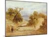 A Dusty Road, 1868-John Linnell-Mounted Giclee Print