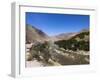 A Dusty Road Alongside the Hari Rud River, Between Jam and Chist-I-Sharif, Afghanistan-Jane Sweeney-Framed Photographic Print