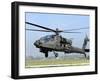 A Dutch AH-64 Apache Deployed to Frosinone Air Base, Italy for Training-Stocktrek Images-Framed Photographic Print
