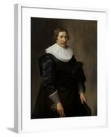 A Dutch Burgomaster, C.1625-Nicolaes Eliasz-Framed Giclee Print