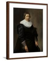 A Dutch Burgomaster, C.1625-Nicolaes Eliasz-Framed Giclee Print