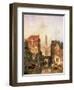 A Dutch Canal Scene, 1866-Charles-Henri-Joseph Leickert-Framed Giclee Print