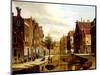 A Dutch Canal-Willem Koekkoek-Mounted Giclee Print