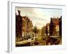 A Dutch Canal-Willem Koekkoek-Framed Giclee Print