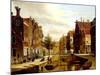 A Dutch Canal-Willem Koekkoek-Mounted Giclee Print