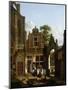 A Dutch Courtyard, 1822-Jan Hendrik Verheyen-Mounted Giclee Print