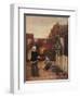 'A Dutch Courtyard', c1658, (1911)-Pieter De Hooch-Framed Giclee Print