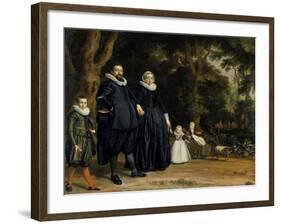 A Dutch Family, 1624-Thomas de Keyser-Framed Giclee Print