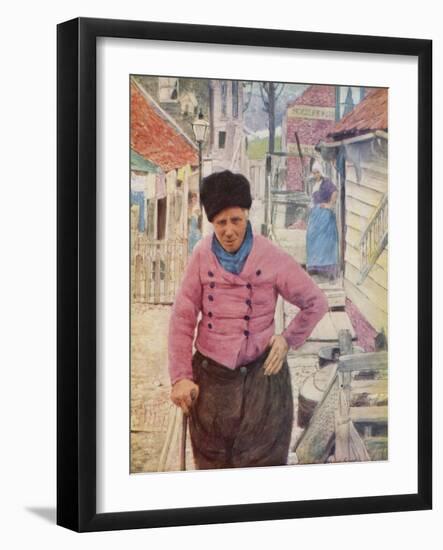 A Dutch Fisherman-Mortimer Ludington Menpes-Framed Giclee Print