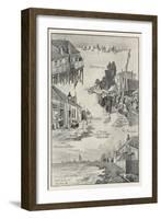 A Dutch Fishing Village Volendam-George Charles Haite-Framed Giclee Print