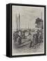 A Dutch Fishing Village-null-Framed Stretched Canvas