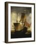 A Dutch Galleon and Other Coastal Vessels, 1655-Jacob Adriansz Bellevois-Framed Giclee Print