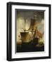 A Dutch Galleon and Other Coastal Vessels, 1655-Jacob Adriansz Bellevois-Framed Giclee Print