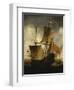 A Dutch Galleon and Other Coastal Vessels, 1655-Jacob Adriansz Bellevois-Framed Giclee Print