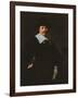 A Dutch Gentleman, C.1643-45-Frans Hals-Framed Giclee Print