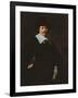 A Dutch Gentleman, C.1643-45-Frans Hals-Framed Giclee Print