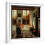 A Dutch Interior, 1665-70-Pieter Janssens-Framed Giclee Print