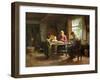 A Dutch Interior - Grace before the Meal-Evert Pieters-Framed Giclee Print