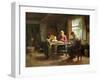 A Dutch Interior - Grace before the Meal-Evert Pieters-Framed Giclee Print