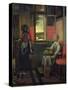 A Dutch Interior-Pieter de Hooch-Stretched Canvas