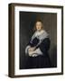 A Dutch Lady, C.1643-45-Frans Hals-Framed Giclee Print