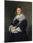 A Dutch Lady, C.1643-45-Frans Hals-Mounted Premium Giclee Print