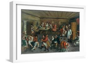 A Dutch Merrymaking, 1622-Adriaen Jansz. Van Ostade-Framed Giclee Print