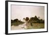 A Dutch River Landscape with Windmills-Henry Thomas Alken-Framed Giclee Print