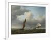 A Dutch Ship and Other Small Vessels in a Strong Breeze, 1658-Willem Van De Velde The Younger-Framed Giclee Print