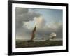 A Dutch Ship and Other Small Vessels in a Strong Breeze, 1658-Willem Van De Velde The Younger-Framed Giclee Print