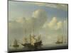 A Dutch Ship Coming to Anchor, 1657-Willem Van De Velde The Younger-Mounted Giclee Print