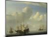 A Dutch Ship Coming to Anchor, 1657-Willem Van De Velde The Younger-Mounted Giclee Print