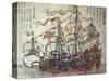 A Dutch Ship-Japanese School-Stretched Canvas