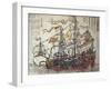 A Dutch Ship-Japanese School-Framed Giclee Print