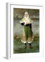 A Dutch Skater-George Henry Boughton-Framed Giclee Print