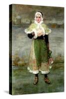 A Dutch Skater-George Henry Boughton-Stretched Canvas