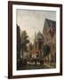 A Dutch Street Scene, 1867-Leon Bakst-Framed Giclee Print