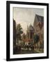 A Dutch Street Scene, 1867-Leon Bakst-Framed Giclee Print