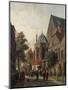 A Dutch Street Scene, 1867-Leon Bakst-Mounted Giclee Print