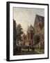 A Dutch Street Scene, 1867-Leon Bakst-Framed Giclee Print