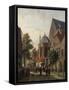 A Dutch Street Scene, 1867-Leon Bakst-Framed Stretched Canvas