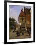 A Dutch Street Scene-Willem Koekkoek-Framed Giclee Print