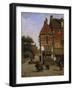 A Dutch Street Scene-Willem Koekkoek-Framed Giclee Print