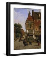 A Dutch Street Scene-Henry Thomas Alken-Framed Giclee Print