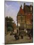 A Dutch Street Scene-Henry Thomas Alken-Mounted Giclee Print