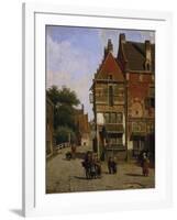 A Dutch Street Scene-Henry Thomas Alken-Framed Giclee Print