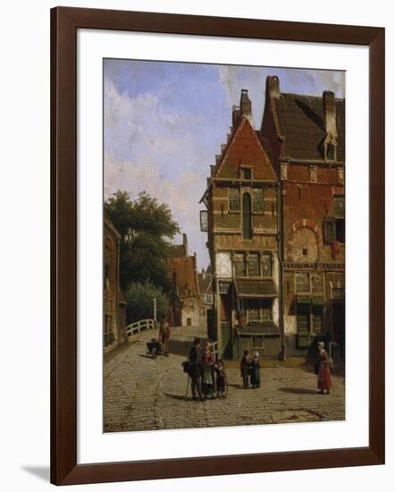 A Dutch Street Scene-Henry Thomas Alken-Framed Giclee Print