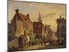 A Dutch Street Scene-Willem Koekkoek-Mounted Giclee Print