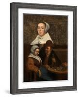 A Dutch Tavern Scene, Early 17th Century-Adriaen Brouwer-Framed Giclee Print